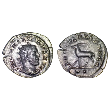 Antoninien de Philippe 1er (248), RIC.20 SAECVLARES AVG Rome