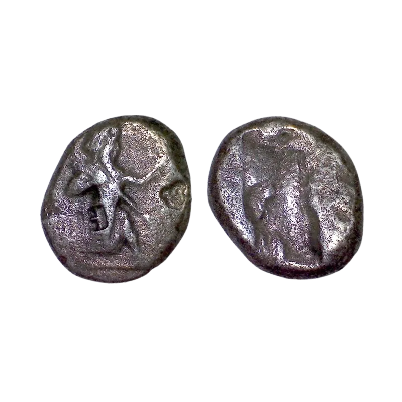 Achéménide, Darius 1er ou Xerses Sicle d'argent (-500 à -450) archer Achéménide, Darius 1er ou Xerses Sicle d'argent (-500 à -450) archer