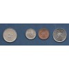 Lot de 4 pièces d'Oman année 1390-1410 AH Sup/Spl
