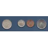 Lot de 4 pièces d'Oman année 1390-1410 AH Sup/Spl