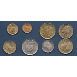 Lot de 8 pièces de Grèce 1959-2001 Sup/Spl