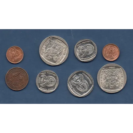 Lot de 8 pièces d'Afrique du Sud 1946-2005 TTB/Spl