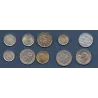 Lot de 10 pièces d'Espagne année 1953-2000