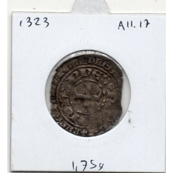 Blanc au chatel fleurdelysé Jean II (1356) 2eme emission