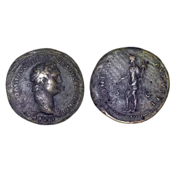 As de Domitien (76) RIC 547 Sear 2807 atelier Rome
