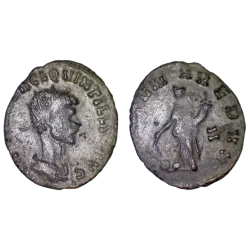 Antoninien de Quintillus (270), RIC.20 FORTVNA REDVX Rome