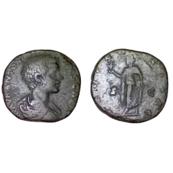 Sesterce Caracalla (196) Ric.401 SPEI PERPETVAE Rome