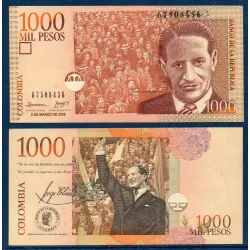 Colombie P.450h, neuf Billet de 1000 Pesos 2.3.2005 Jorge Eliecer Gaitan