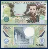 Colombie P.452q, neuf Billet de 5000 Pesos 2014