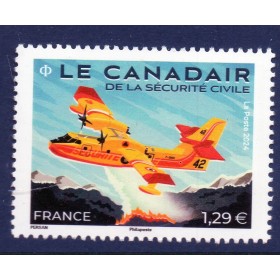 Timbre France 5796 Le Canadair Neuf