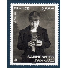 Timbre France 5801 Sabine Weiss Neuf