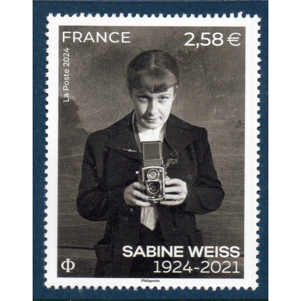 Timbre France 5801 Sabine Weiss Neuf