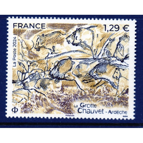 Timbre France 5821 La Grotte Chauvet Neuf