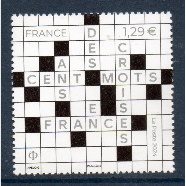 Timbre France 5824 Les mots croisés Neuf