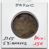 Maroc 5 Dirhams 1384 AH - 1965 Sup, KM.Y57 Hassan II Maroc 5 Dirhams 1384 AH - 1965 Sup, KM.Y57 Hassan II