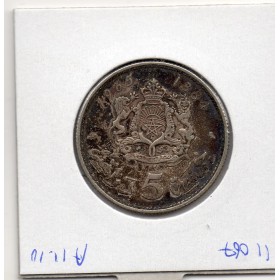 Maroc 5 Dirhams 1384 AH - 1965 Sup, KM.Y57 Hassan II