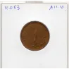 Rhodésie 1 cent 1974 Sup-, KM.10 armoiries