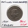 Antilles Neerlandaise 1 gulden 1971 TTB, KM.12 Juliana