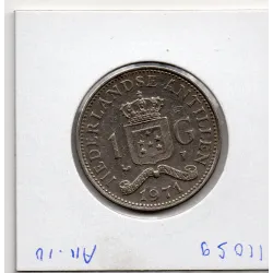 Antilles Neerlandaise 1 gulden 1971 TTB, KM.12 Juliana