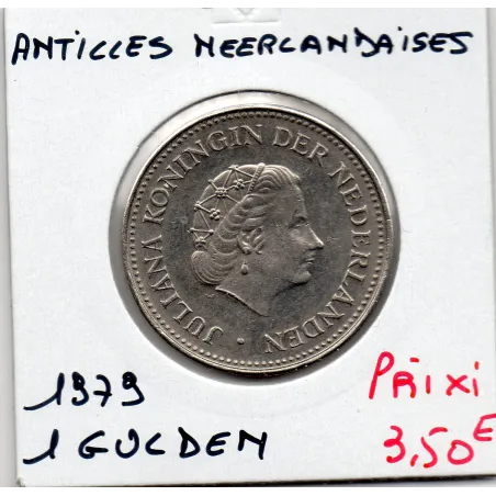 Antilles Neerlandaise 1 gulden 1979 Spl, KM.12 Juliana