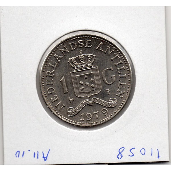 Antilles Neerlandaise 1 gulden 1979 Spl, KM.12 Juliana