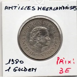 Antilles Neerlandaise 1 gulden 1980 Sup, KM.12 Juliana