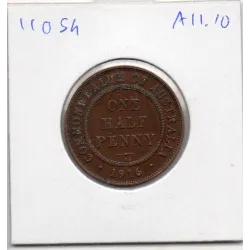 Australie 1/2 penny 1916 TTB, KM.22 Georges V