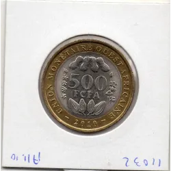 Etats Afrique Ouest 500 francs 2010 Spl KM.15 masque