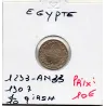 Egypte 1/10 qirsh 1293 AH an 33- 1907 Sup, KM.289 Abdul Hamid II