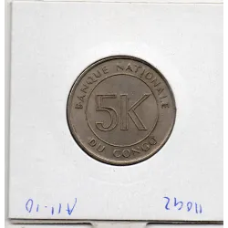 Congo 5 Makuta 1967 Sup, KM.9 Mobutu Sese Seko