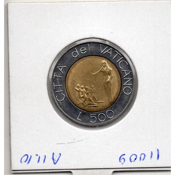 Vatican Paul VI 500 lire 1991 Spl, KM.233 Mission dans le monde