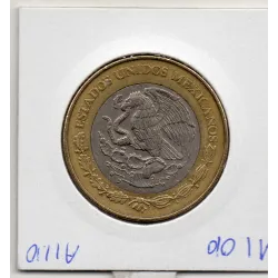 Mexique 20 Pesos 2000 TTB+, KM.638 Octavio Paz