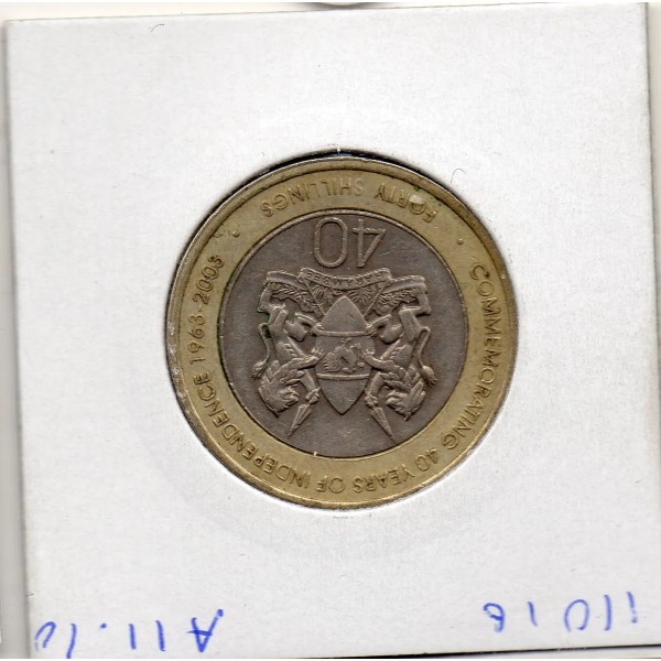 Kenya 40 shillings 2003 TTB, KM.33 indépendance