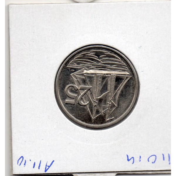 Cayman 25 cents 2005 Spl, KM.134 4eme effigie