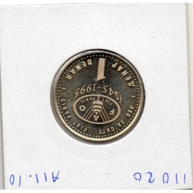 Macedoine 1 denar 1997 Sup, KM.5a Fao lion