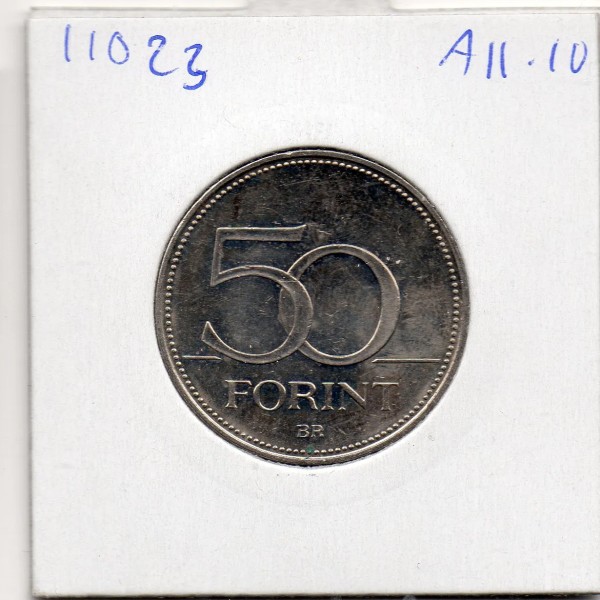 Hongrie 50 forint 2007 Sup+, KM.805 traité de Rome