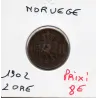 Norvège 2 ore 1902 TTB, KM.353 Oscar II