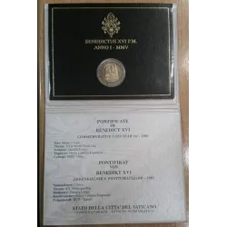 Pièce de 2 euros commémorative Vatican 2005 JMJ de Cologne coffret abimé