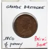 Grande Bretagne 1/2 Penny 1860 Sup-, KM.754 Victoria