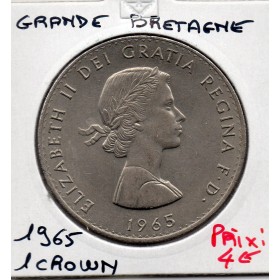 Grande Bretagne 1 crown 1965 Sup, KM.910 Churchill