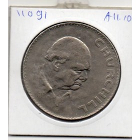 Grande Bretagne 1 crown 1965 Sup, KM.910 Churchill