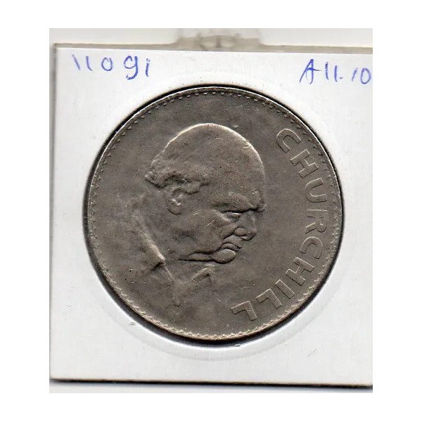 Grande Bretagne 1 crown 1965 Sup, KM.910 Churchill