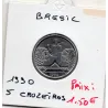 Brésil 5 cruzeiros 1990 Spl, KM.618 Saunier Brésil 5 cruzeiros 1990 Spl, KM.618 Saunier