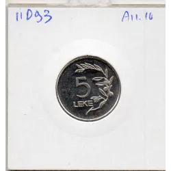 Albanie 5 Leke 1995 FDC KM.76 Aigle et branche