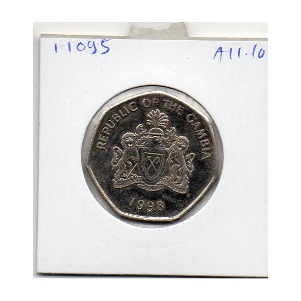 Gambie 1 dalasi 1998 Spl, KM.59 Crocodile