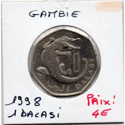 Gambie 1 dalasi 1998 Spl, KM.59 Crocodile