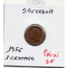 El Salvador 1 centavo 1956 Sup, KM.135 Francisco Morazan
