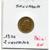 El Salvador 2 centavos 1974 Spl, KM.147 Francisco Morazan
