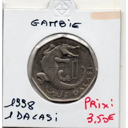 Gambie 1 dalasi 1998 Sup, KM.59 Crocodile