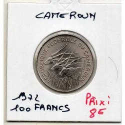 Cameroun 100 francs 1977 Spl, KM.15 république fédérale